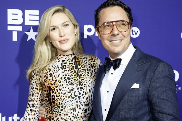 Olivia Nuzzi and Ryan Lizza attend a White House Correspondents’ Dinner after party in April 2023.