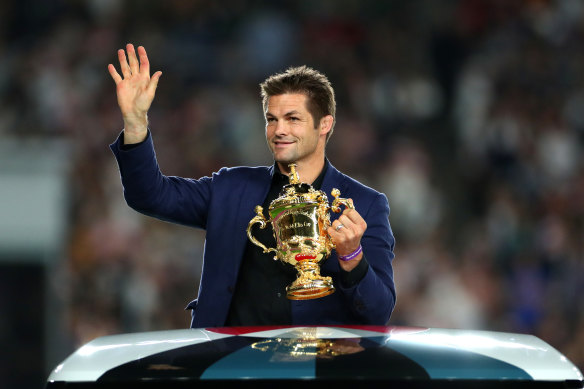 Kiwi rugby great Richie McCaw.