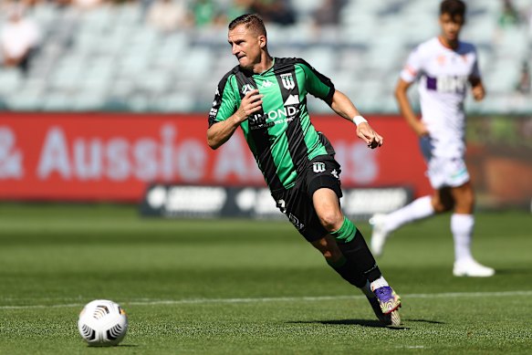 Western United star Besart Berisha is looking to get back to his goal-scoring best.