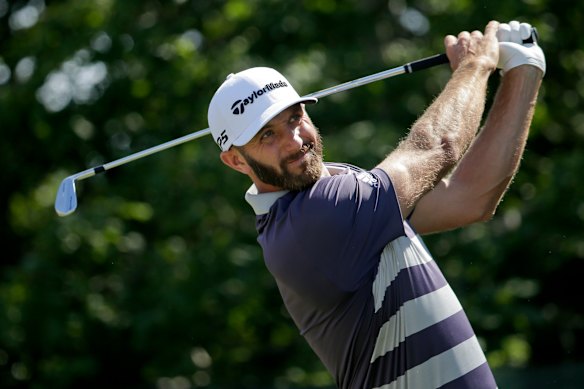 Dustin Johnson.