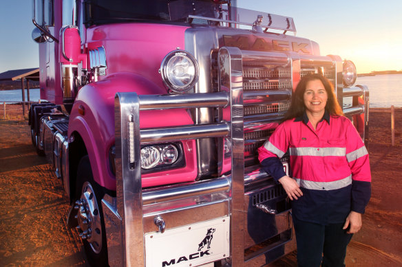 When Heather Jones became a truck driver in a mining company 30 years ago, she was an exception. She says there is now more acceptance in the industry.
