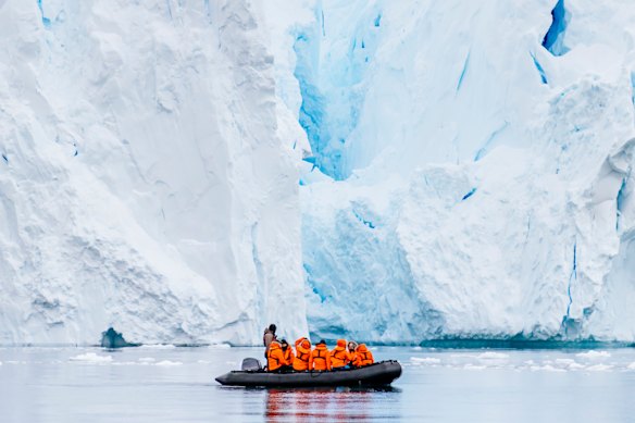 A Zodiac excursion in Antarctica – standard travel insurance usually won’t cover cruises and remote destinations.