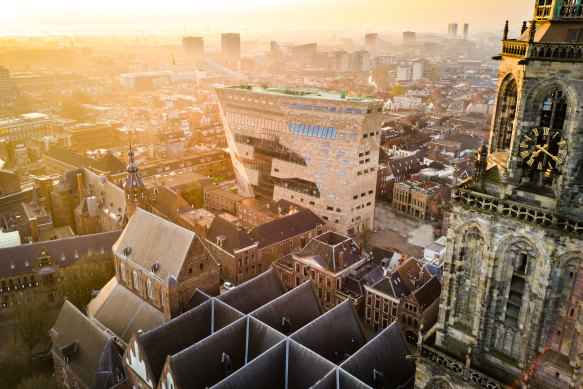 The Forum Groningen in the Netherland is competing against Marrickville’s library for best library in the world 2021. 