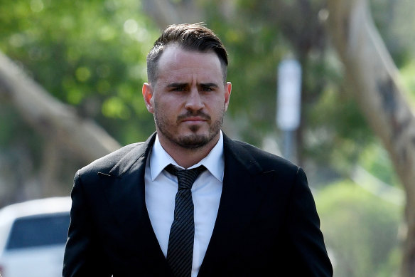 Josh Reynolds was charged in December after the Wests Tigers star allegedly bruised his former partner.  