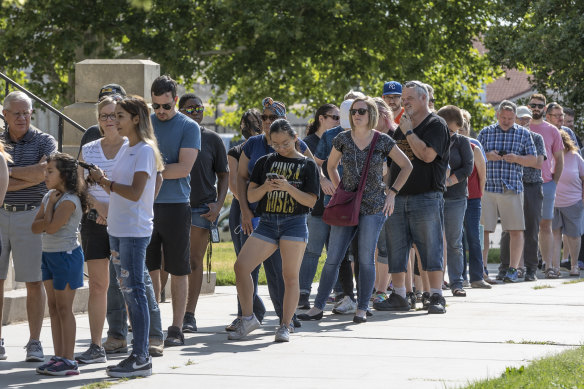 Voters in Kansas on both sides of the political spectrum came out in droves on the abortion issue.  Democrats are hoping to repeat the turnout in November.