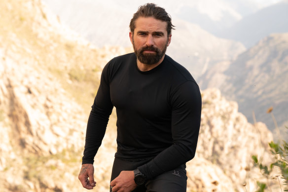 Ant Middleton, the former British Commando and host of the reality series SAS: Who Dares Wins, a local version of which is coming to Seven in 2020. 