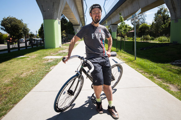 Ben Loke covered every single street in his five-kilometre zone.