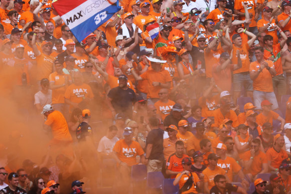 Crowds in Spielberg, Austria, at the recent Austrian Grand Prix.