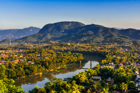 The best view over Luang Prabang.
