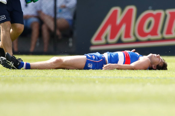 Liam Picken did not play again after being concussed in a pre-season match