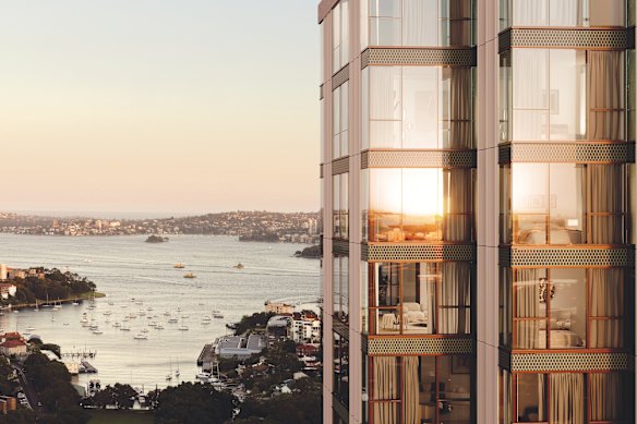 Render of The Walden by Aland in North Sydney.