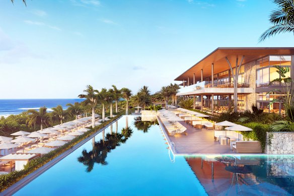 An artist’s impression of the new Club Med South Africa Beach & Safari resort.