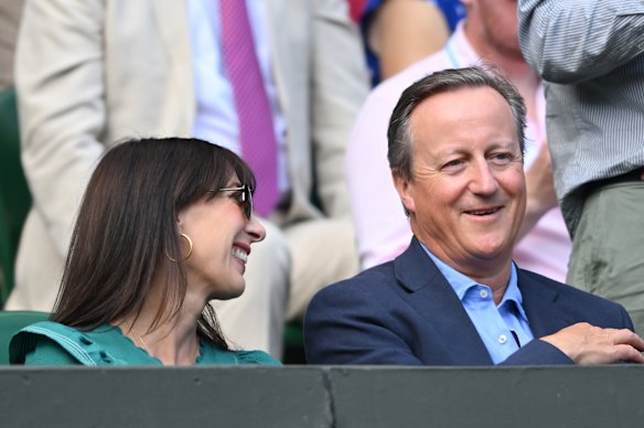 Former British prime minister David Cameron and wife Samantha run a tight social ship.
