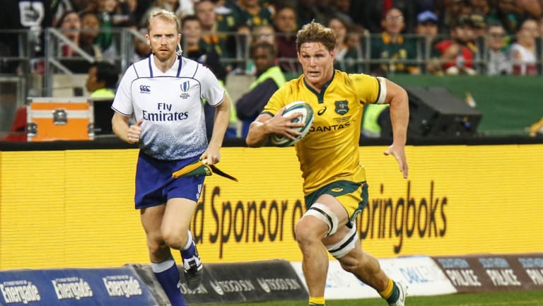 One of the Wallabies' best against the Boks, Hooper's post-match comments raised eyebrows.