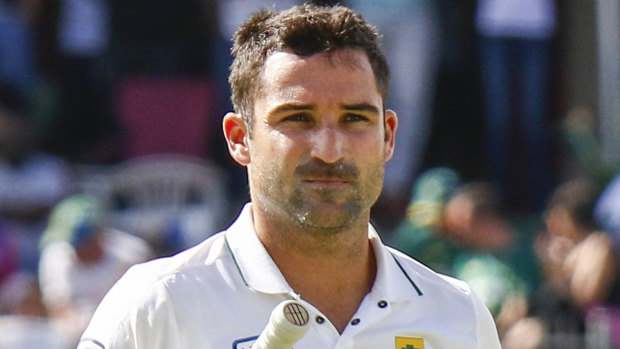 Not slowing down: Dean Elgar says the Test series will continue to be heated.