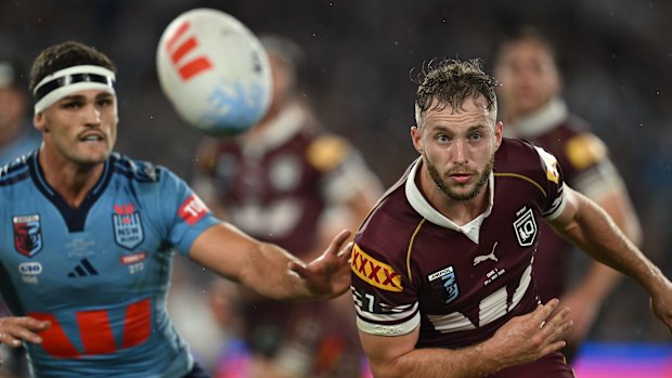 Sam Walker produced a fine display up against Nathan Cleary.