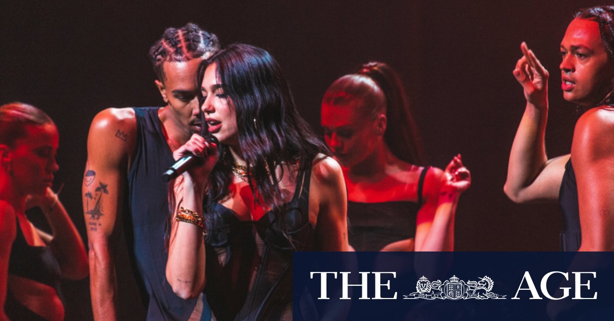 Dua Lipa's intimate performance at the Palais in Melbourne - Vimarsana News