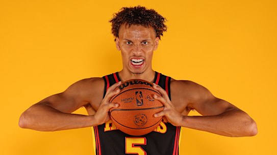 Atlanta Hawks star Dyson Daniels.