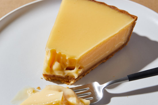 Plain old lemon tart.