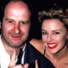 Mushroom founder Michael Gudinski with Kylie Minogue in 1994. 
