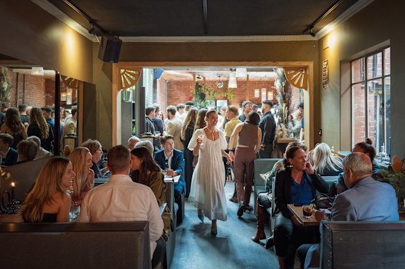 Franklin’s Bar in Thornbury is found behind a warehouse-looking frontage.