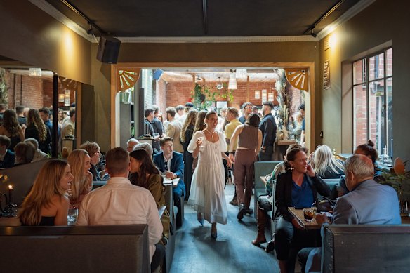 Franklin’s Bar in Thornbury is found behind a warehouse-looking frontage.