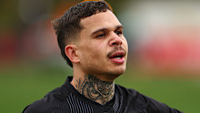 Bobby Hill pictured at training