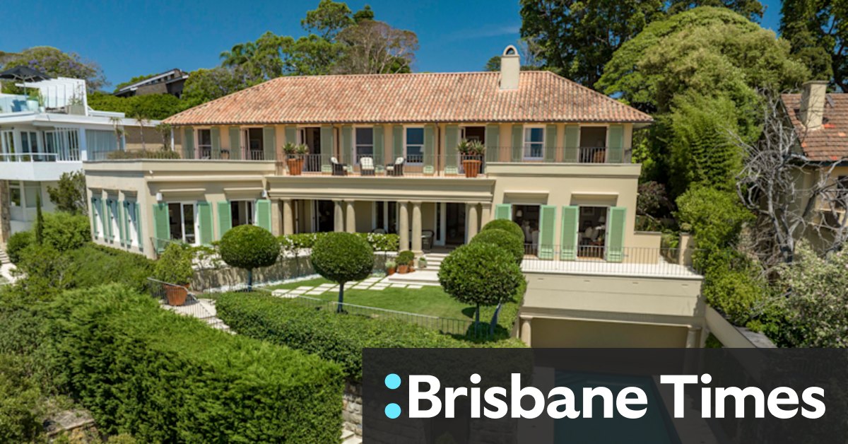 Sydney luxury property: Bellevue Hill trophy home for sale as last-minute Christmas gift idea - Vimarsana News