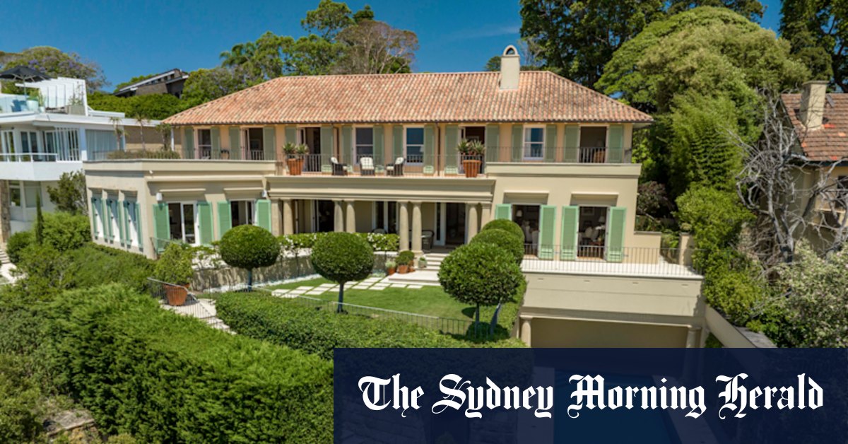 Sydney luxury property: Bellevue Hill trophy home for sale as last-minute Christmas gift idea - Vimarsana News