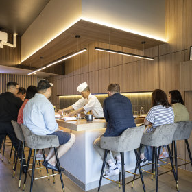 There’s only a single 10-seat counter.