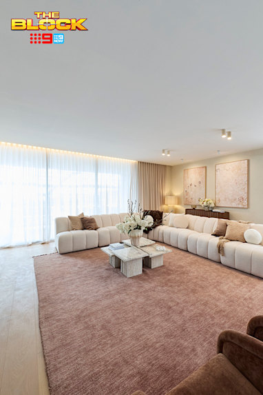 EMBARGO 3/09/2026 9PM Room Reveal: Lisa and Rosco’s Living, Dining and Alfresco