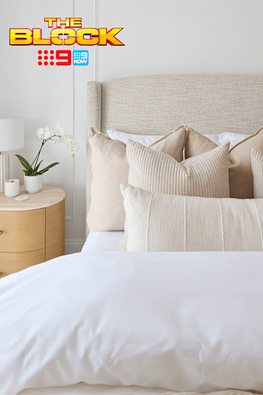 The Block 2026 week one room reveal guest bedroom H2 Chantel and Wyatt