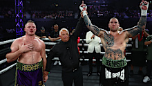 Both fighters touched on fellow NRL player Jai Arrow's fight with MND after the fight. 