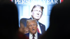 President-elect Donald Trump speaks during a Time magazine Person of the Year event.