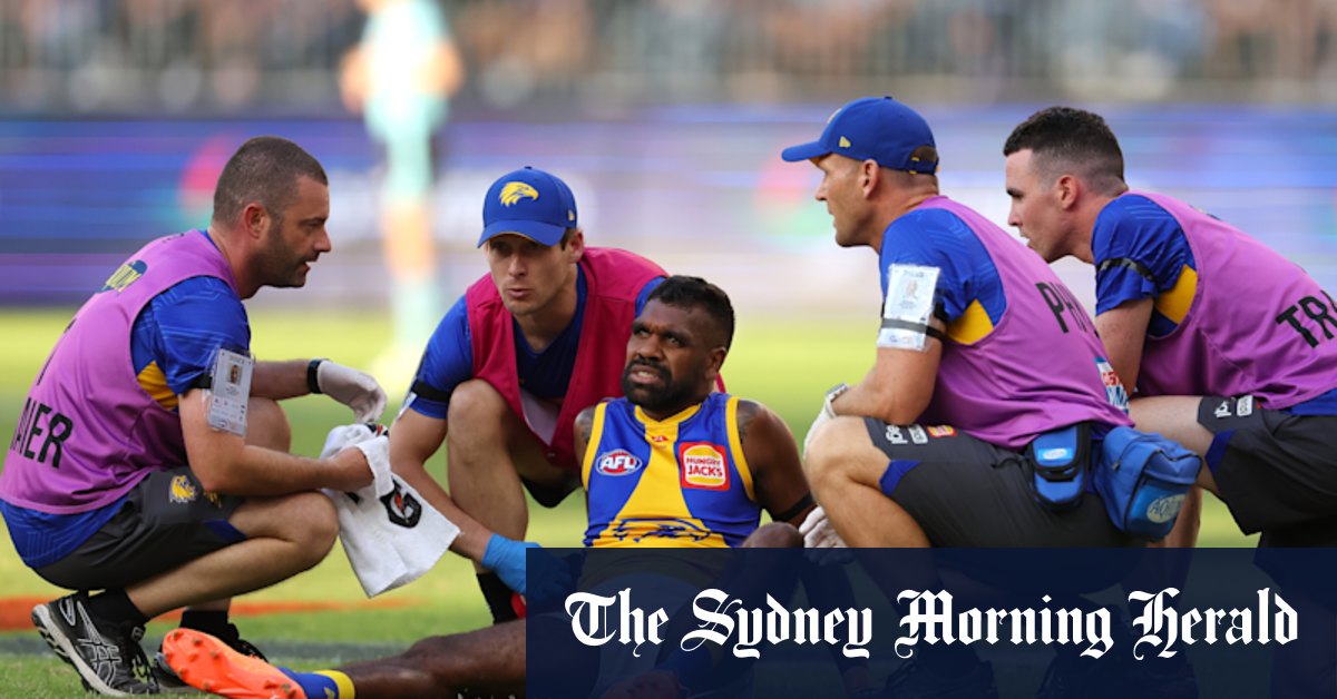 Injury carnage for West Coast as Dockers win derby - Vimarsana News