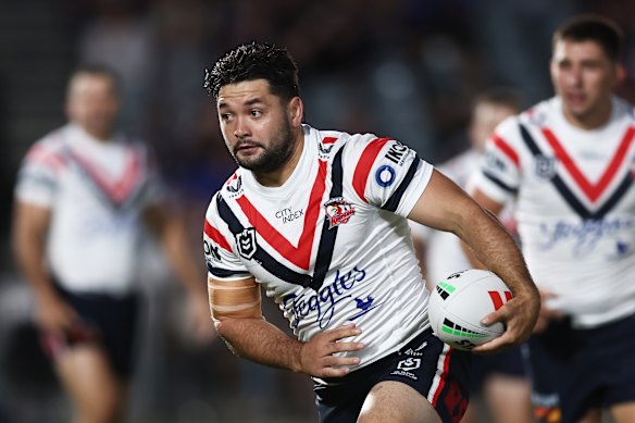 New Roosters hooker and New Zealand international Brandon Smith.