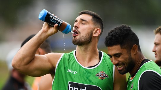 Not happy: Ryan Matterson wants out of the West Tigers despite his game going to a new level under coach Michael Maguire.