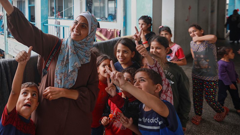 The last photos a Gaza journalist took, moments before she was killed by Israeli strike