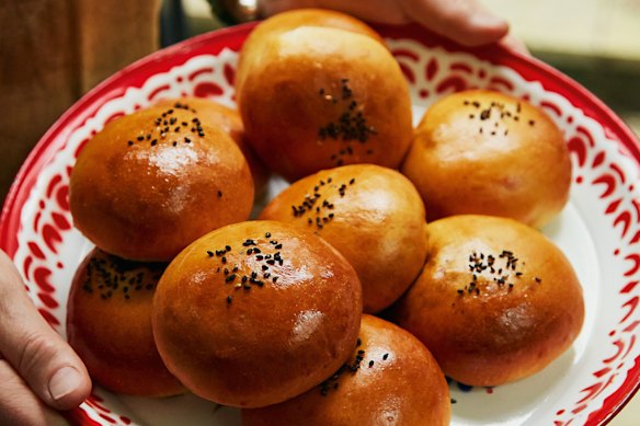 Lunch with Helen Goh includes prawn sambal buns
