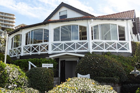 The exterior of Pilu at Freshwater. 