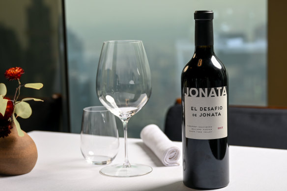 Hard-to-find El Desafio de Jonata cabernet sauvignon, from California is one of the wines on tasting.