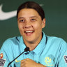 ‘I’m definitely going to be available’: Sam Kerr confirms Matildas return against Canada