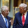 Trump meets King Charles at Windsor Castle during his British state visit last year.
