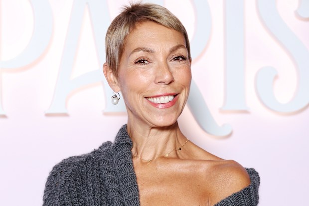 Mathilde Favier at the Emily In Paris Netflix Photocall at La Samaritaine on September 12, 2024 in Paris, France.