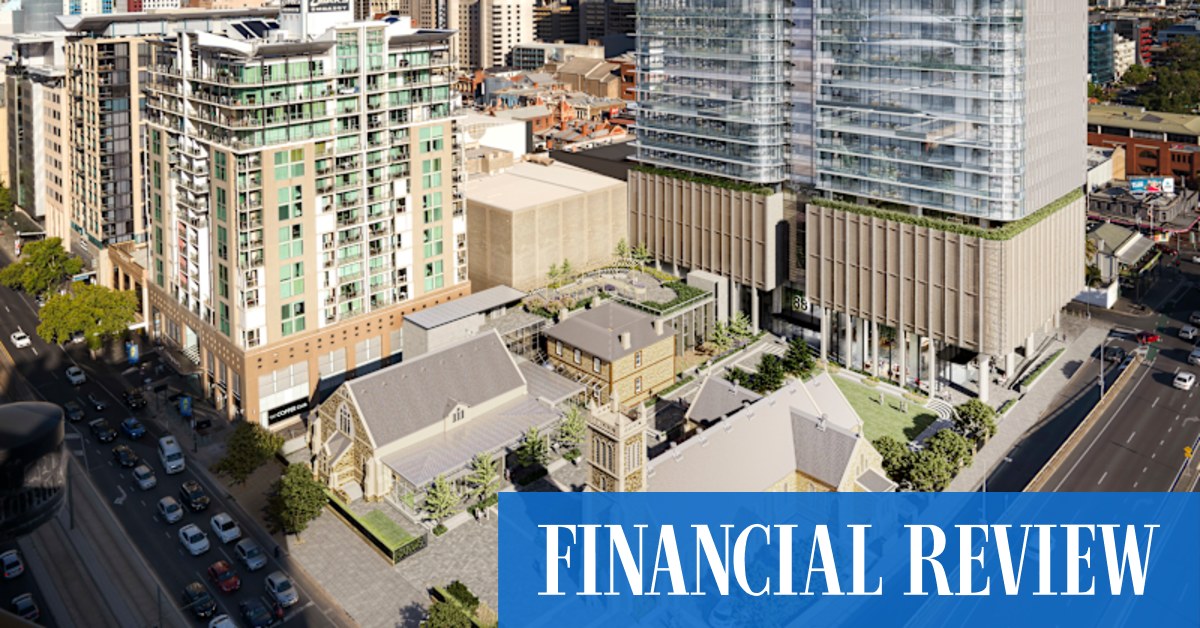 Trinity City tower to be built near Adelaide's oldest church as part of $4.2b BioMed precinct - Vimarsana News