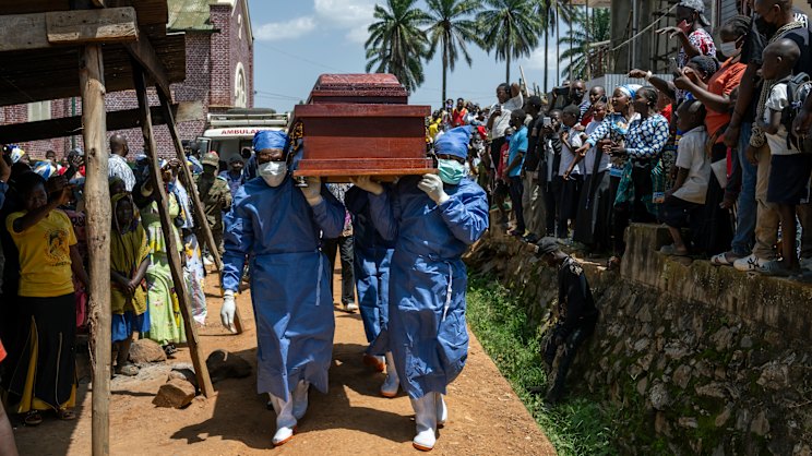 Inside the town at the frontline of the Ebola epidemic