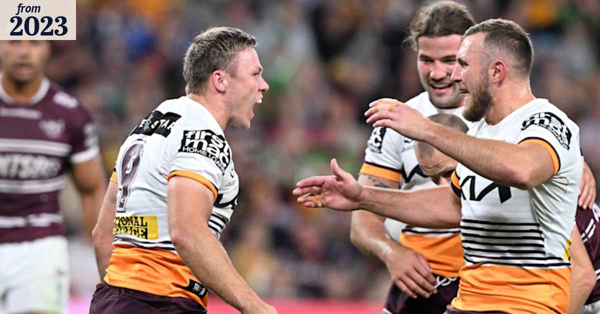 The 80m intercept try that left Trbojevic gutted as Broncos belt Manly