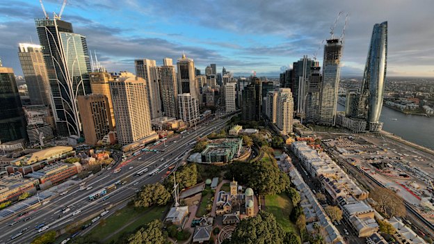 From every angle, Sydney’s skyline has changed.