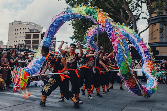 Lunar New Year 2025 Festival at Parramatta on Saturday.