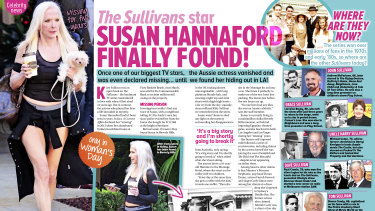 Susan Hannaford has become something of a tabloid magazine's dream.